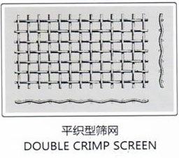 Doppel-Crimp-Sieb aus Crimped Wire Mesh