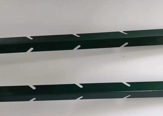 Eisen-Winkel-Posten-Grün des 2ft Längen-Flussstahl-45x45x5mm gefärbt für Armee