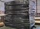 Zaun-Platten PVCs überzogene tragbare vorübergehende Metallmit Stahlfüßen 6' X 8' Größe
