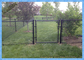 11,5 messen Sie grünen PVC beschichteten galvanisierten Kettenglied-Zaun für Bauernhofgarten ab