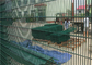 Grüne geschweißte Draht-Blätter des PVC-Beschichtungs-Bau-358 für Betonplatten