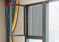 Edelstahl-Insekten-Schutz-Fenstergitter-abnehmbarer Entwurf in der schwarzen Farbe