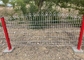 BOGEN Garten galvanisierter geschweißter Draht-Zaun Panels 2400w X 1200h