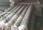 6 Fuß Galvano galvanisierter Wirbelsturm-Draht-Kettenglied-Zaun für Baumaterialien