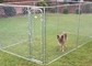 Stapelbarer gefalteter galvanisierter Stahlkettenglied-Speicher-Käfig für Hundezwinger