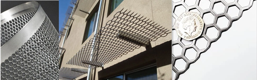 2 mm 3 mm Lochgröße Edelstahl Perforierter Metallblech Mesh Dekorationsblech für die Belüftung 7