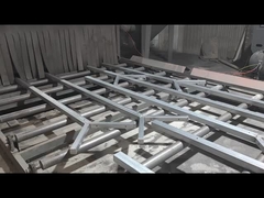 V-Form verbiegende Kurven, die mit PVC-Beschichtung für Flughafen-Versorgungsbereich fechten