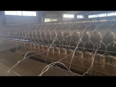 Geschweißte Gabion-Körbe mit Deckel und galvanisierter Drahthalterwand