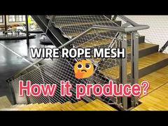 Handgewebtes, geschwärztes 1,2 mm Volierendrahtgewebe 7 x 7