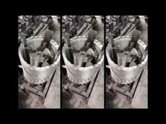 Verzinktes, PVC-beschichtetes Stacheldraht-Concertina-Band Edelstahl CBT-60 CBT-65