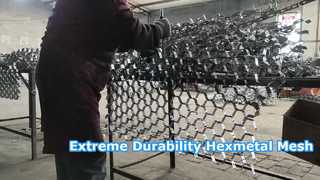 Hexmetal Mesh für extreme Haltbarkeit