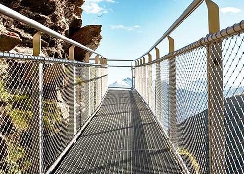 Kundengerechtes Edelstahl-Seil Mesh For Animal Enclosures Safety fängt das Abnutzungs-Widerstehen