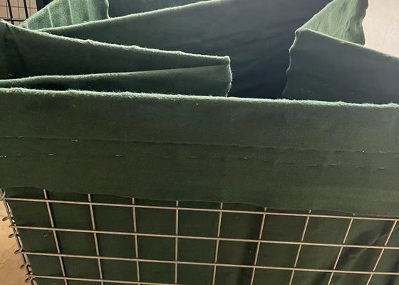 Sand-Stützmauer-defensiver Sperren-Zaun Security