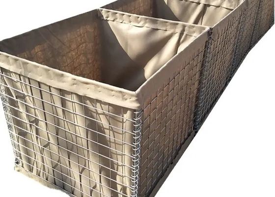 Kundengerechtes Eisen-Militärsand-Wand Hesco-Sperre für das Flut-Abnutzungs-Widerstehen