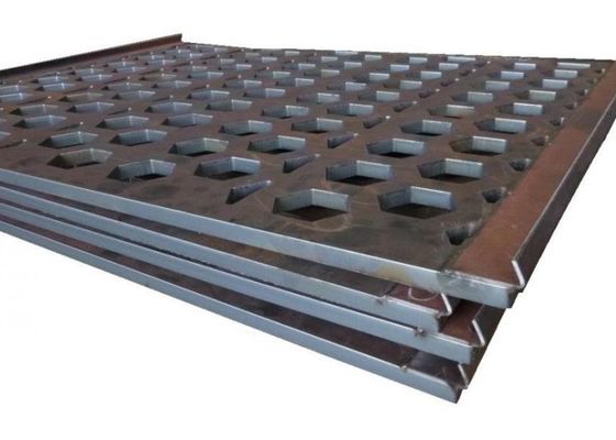 NM300 Stahl-Metall-Punch-Platte-Screening Kaltgewalzte Edelstahlplatte mit rundem Lochmuster