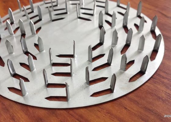 4" 5" 6" galvanisierte Spaltvorsichtsplatte zur Verhinderung von Spaltungen von Holzpfosten und Baumstücken