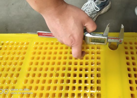Schwere Polyurethan-Mining Mesh Screen Dauerhafte Polyurethan-Material Screening für Bergbau-Operationen