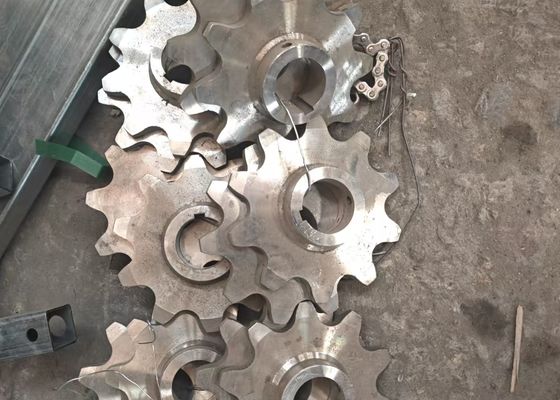 DIN Sprocket 24B 28B 32B Kettenrad mit 10mm Zahn und C45 Material