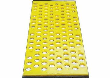 Kein Verdübeln oder Blendungspolyurethan-Bergbau-Schirm-Masche besonders für die Entwässerung