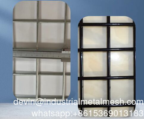 Kundenspezifische lasergeschnittene, geschweißte Stahlgitterplatten für Spezialanwendungen