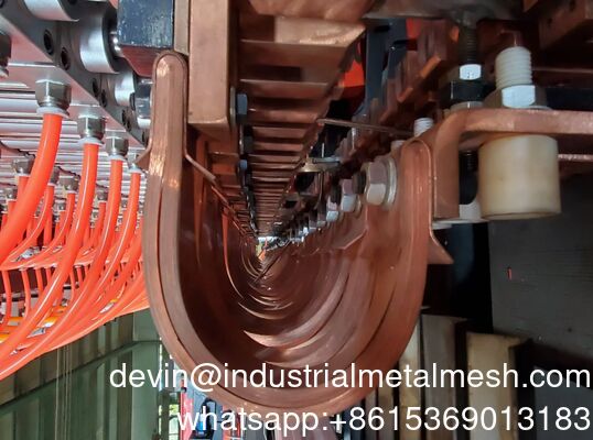 Automatische pneumatische Maschinendrahtgeflechtmaschine Stahldrahtgeflechtmaschine