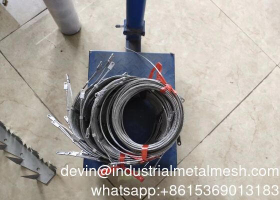 Pflanzen Klettern Zoo Garten Schutzdraht Seil Schrauben Knoten Kabel Seilnetz