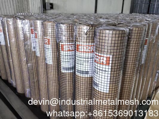 Cloth 1"X2" Galvanized Welded Wire Mesh Roll