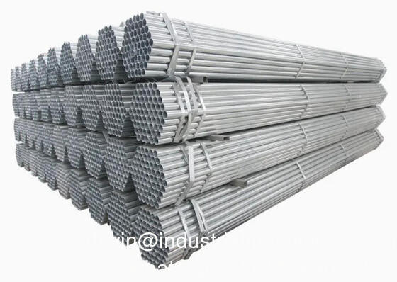 BS 1387 ASTM A53 Verzinktes Stahlrohr für Gerüste