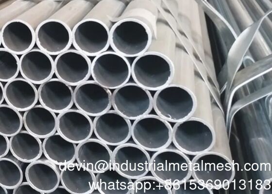 ASTM 202 Kohlenstoff nahtlos quadratisch verzinkte Edelstahlrohrröhre, Länge 5800 mm, O.D. 6mm-2500 mm