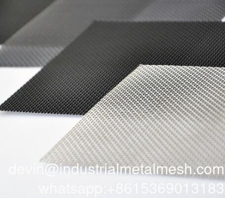 Edelstahl 304 gewebtes Drahtgitter Insektenschutzgitter Sicherheitssieb für Fenster Moskitonetz