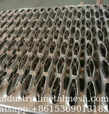 Hot Dipped Galvanized Grip Strut Open Diamond Grating for Drainage & Conveyor