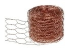 1.2m Breite 2 Zoll Hexagonal gewebtes Kupferdrahtnetz Handelszwecke Landwirtschaftliche Verwendung