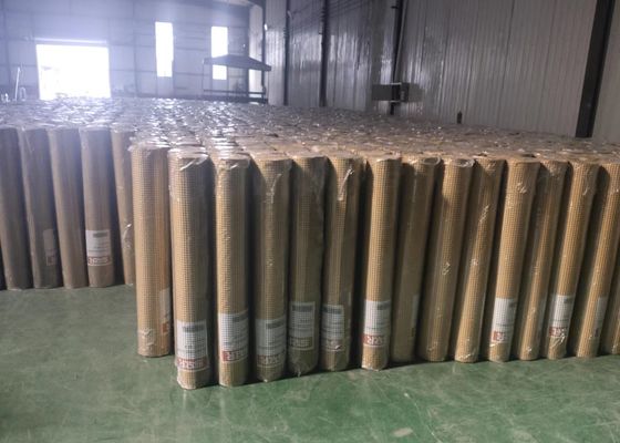 1/4x1/4 Zoll des Zoll-1/2x1/2 des Zoll-2x2 galvanisierte geschweißten Draht Mesh Rolls 4.0mm