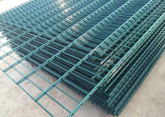 Elektrostatisches Pulver Mesh Fencing Panels Glavnized Ands der hohen Sicherheits-358 beschichtete