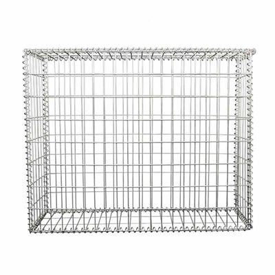 Heiße eingetauchte galvanisierte geschweißte Gabion Körbe des Bau-5mm 50x50mm