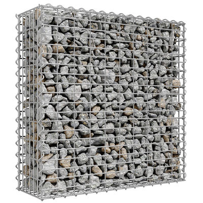 Heiße eingetauchte galvanisierte geschweißte Gabion Körbe des Bau-5mm 50x50mm