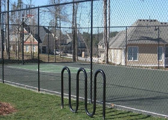 60x60mm PVC beschichtete galvanisierten Kettenglied-Zaun Fabric For Security