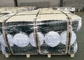 PVC beschichtete heiße eingetauchte galvanisierte Rolle des Kettenglied-Zaun-1mx30m