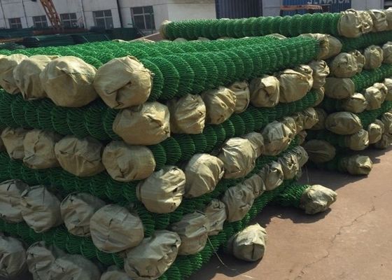 Metallrahmen galvanisierter Kettenglied-Zaun 0.5m 60x60mm