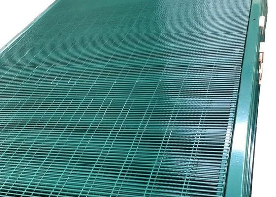 Elektrostatisches Pulver Mesh Fencing Panels Glavnized Ands der hohen Sicherheits-358 beschichtete