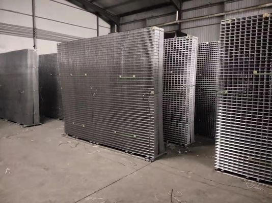2" Quadrat galvanisierte Schweißung Mesh Fence Panels für landwirtschaftliches/Transport