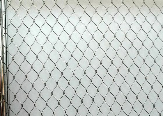Drahtseil-Zwingen-flexibles Edelstahl-Seil Mesh Plain Weave SS 316 Inox