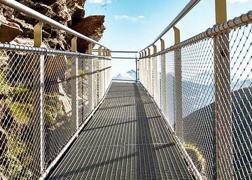 Drahtseil-Zwingen-flexibles Edelstahl-Seil Mesh Plain Weave SS 316 Inox