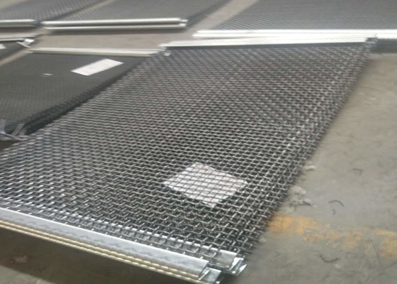 6m lang Farbmalerei 16mm Gewebtes Drahtbildschirm für Brecher
