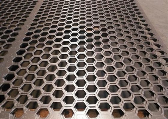 Duplex-Qualität Edelstahl Hexagonal Perforierung Metallplatte Aquakultur und Salzwasser
