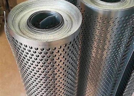 Fabrik aus Kohlenstoffstahl Rundloch Perforierter Metallschirmmasch