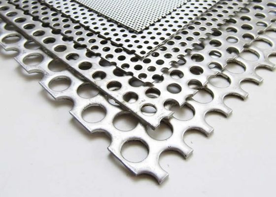 Fabrik aus Kohlenstoffstahl Rundloch Perforierter Metallschirmmasch