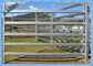 Heißer galvanisierter Pferdemähdrescher-Zaun täfelt Stahlrohr-Silber-Farbe für Bauernhof