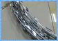 Sicherheits-Rasiermesser-Stacheldraht BTO22 heißes eingetauchtes galvanisiertes 3/5 Klipps-PVC beschichtet