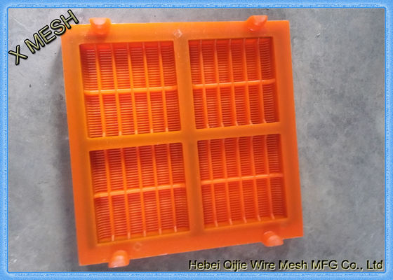 Minen / Steinbrüche Polyurethan-Schirm-Platten niedrige Betriebsgeräusch-Antikorrosion